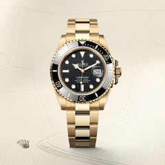 U-Boot-Datum Auster, 41 mm, Gelbgold