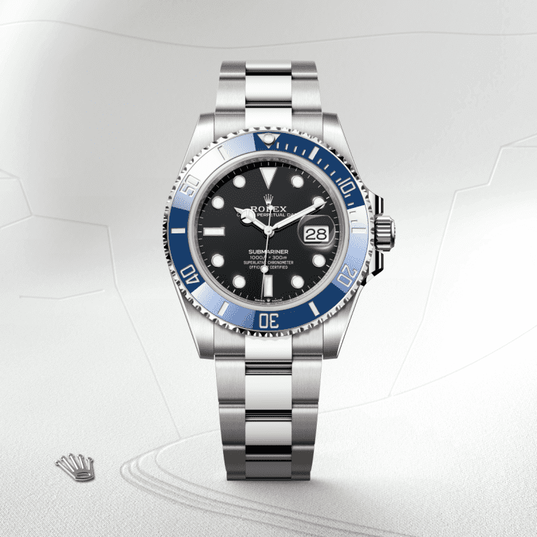 U-Boot-Datum Oyster, 41 mm, Weißgold