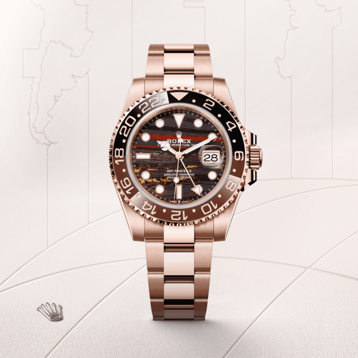 GMT-Master II Auster, 40 mm, Everose-Gold