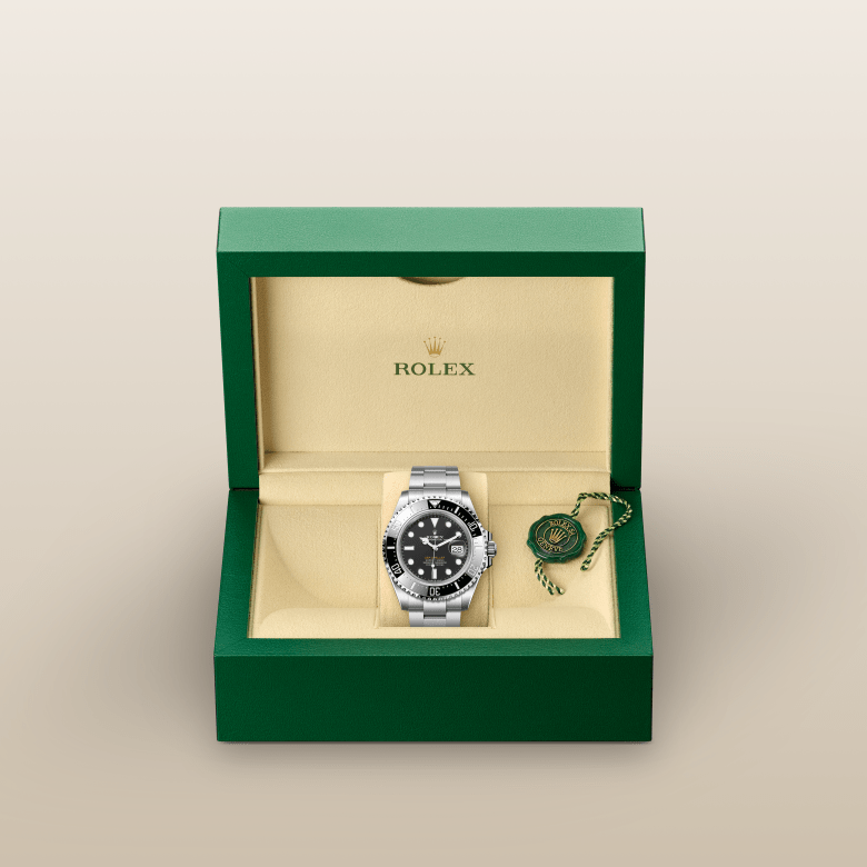 Meeresbewohner Oyster, 43 mm, Oystersteel