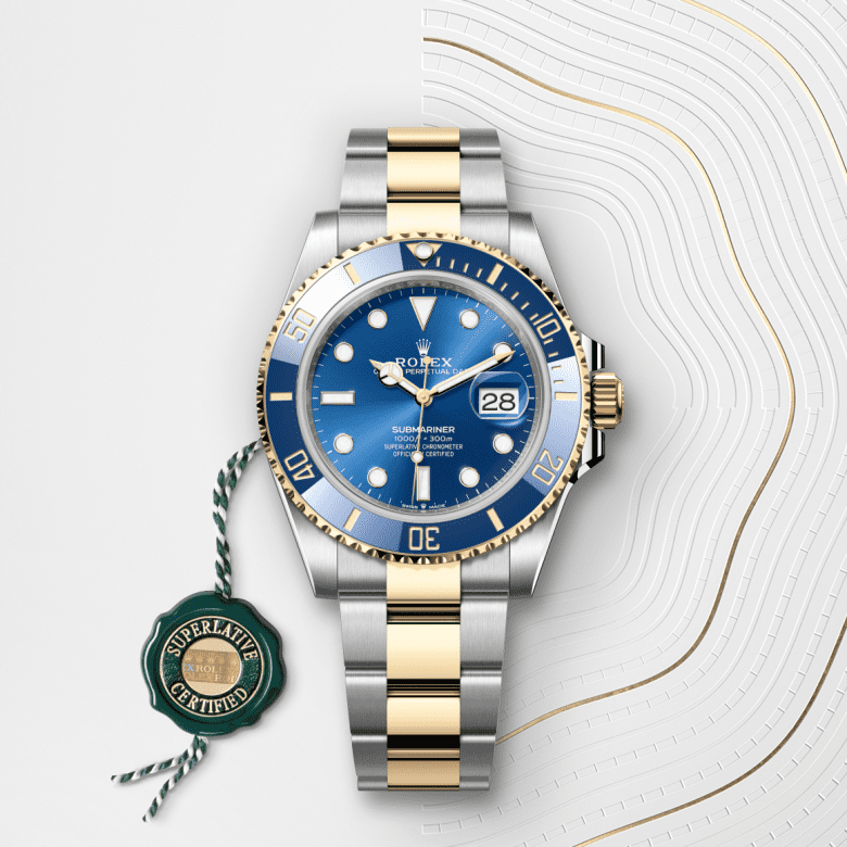 U-Boot-Datum Oyster, 41 mm, Oystersteel und Gelbgold