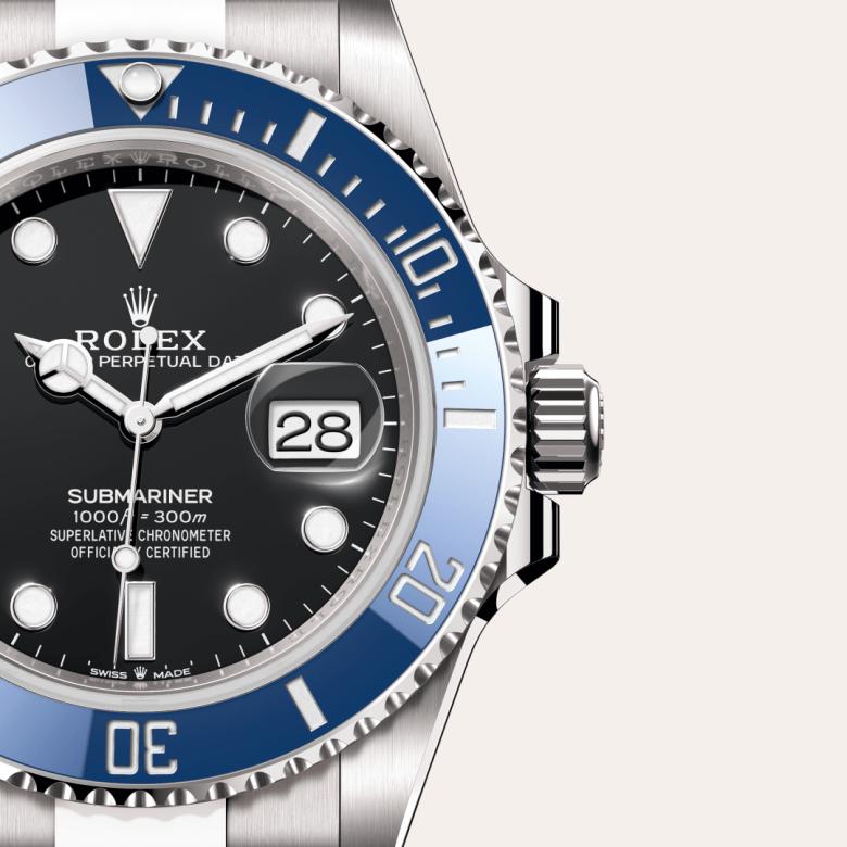 U-Boot-Datum Oyster, 41 mm, Weißgold