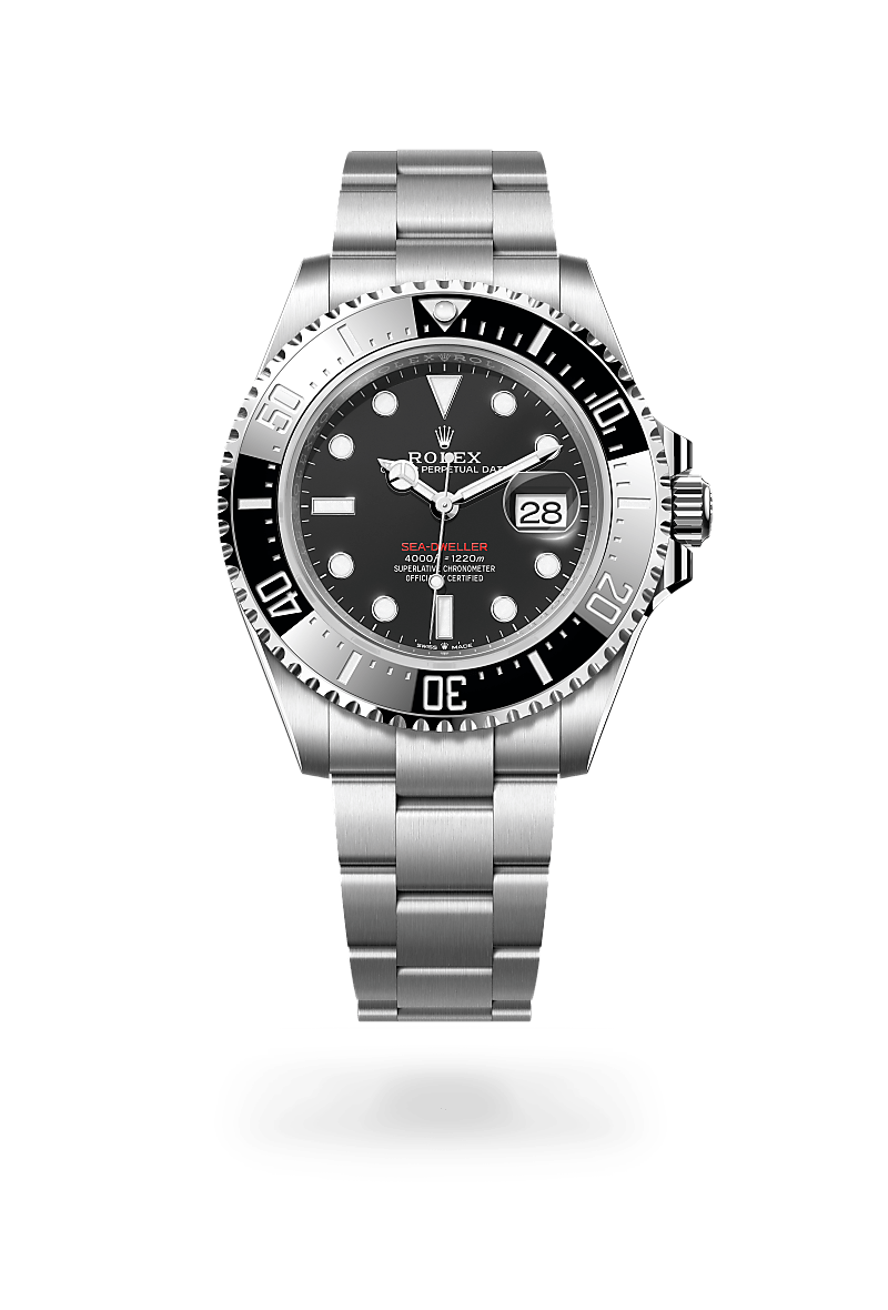 Meeresbewohner Oyster, 43 mm, Oystersteel