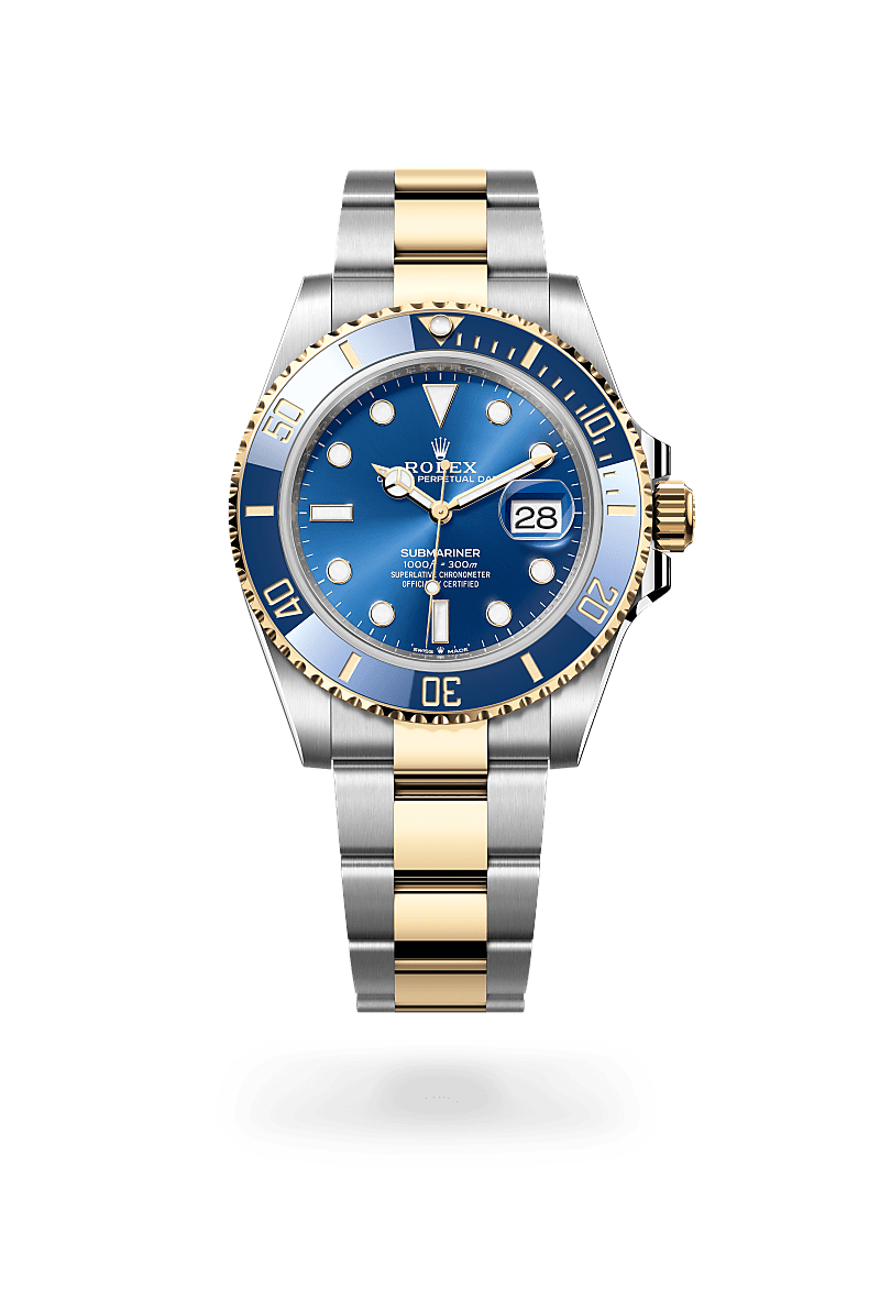 U-Boot-Datum Oyster, 41 mm, Oystersteel und Gelbgold