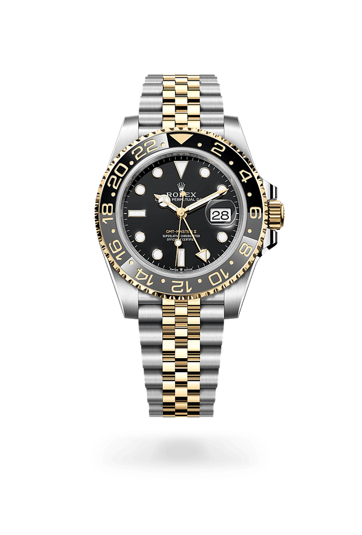 GMT-Master II Oyster, 40 mm, Oystersteel und Gelbgold