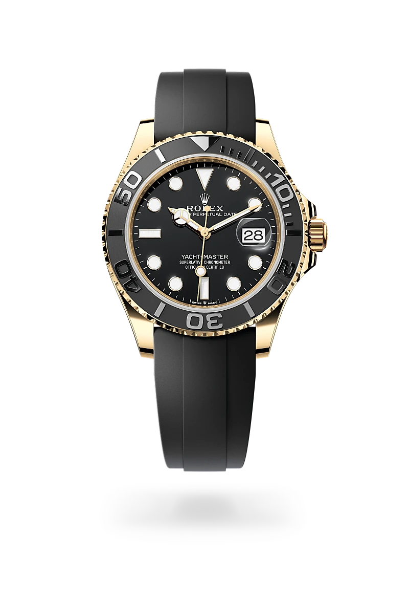 Yacht-Master 42 Auster, 42 mm, Gelbgold