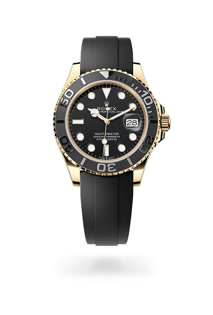 Yacht-Master 42 Auster, 42 mm, Gelbgold