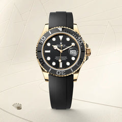 Yacht-Master 42 Auster, 42 mm, Gelbgold