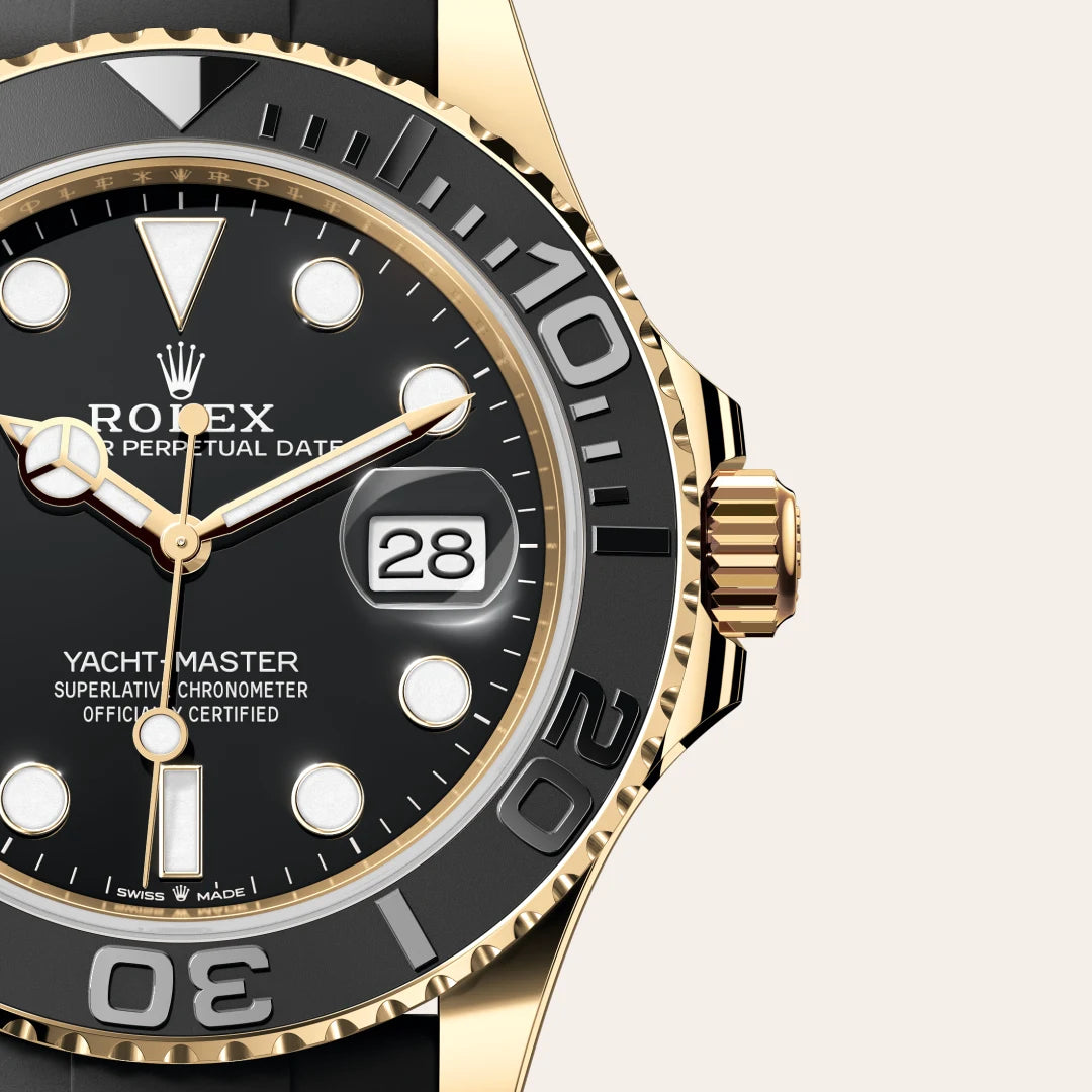 Yacht-Master 42 Auster, 42 mm, Gelbgold